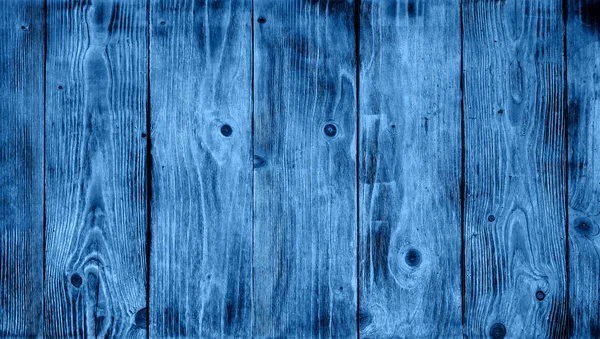 Årets färg, 2020. Trä konsistens bakgrund, tonade klassiska blå foto. — Stockfoto