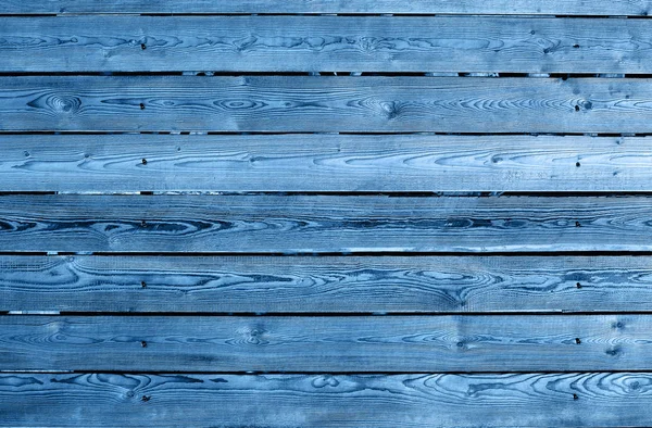 Color of year, 2020. Wood texture background, toned classic blue photo. — Stock Photo, Image
