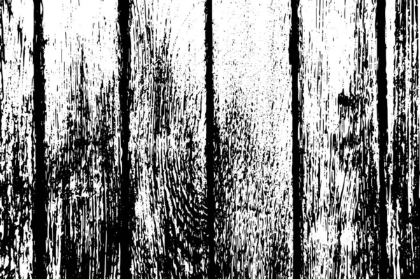 Bedrängte Holzplanken überlagern Textur. Vektorillustration. Holzmaserung Hintergrund. — Stockvektor