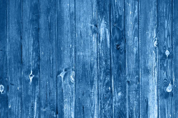 Farbe des Jahres, 2020. Holz Textur Hintergrund, getönte klassische blaue Foto. — Stockfoto