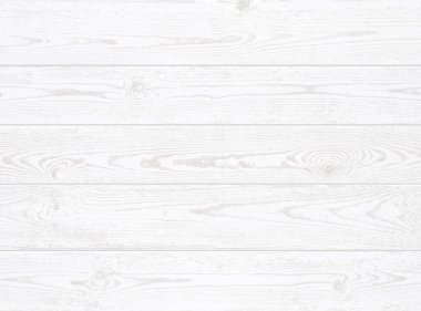 Beyaz ahşap kaplama. Düz atış yapmak için tablonun üst görünüm yüzeyi.