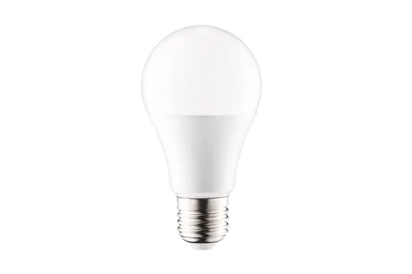 Lâmpada Led Moderna Isolada Fundo Branco — Fotografia de Stock