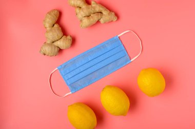 Doğal tıp. Bağışıklık kazandıran ürünler: Zencefilli kök limon. Yüz maskesi