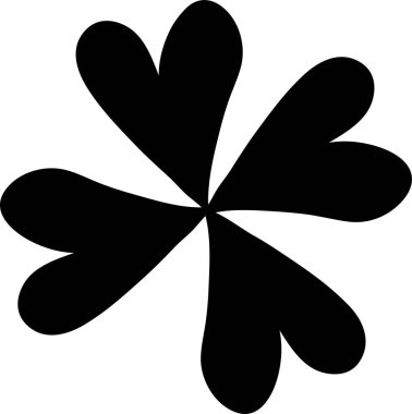 Dekorasyon desenleri, ambalaj kağıdı, duvar kağıdı, kartlar, davetiyeler, kutular, buketler için soyut karalama tek çiçek unsuru. Beyaz arka planda izole edilmiş. Vektör stok illüstrasyonu.