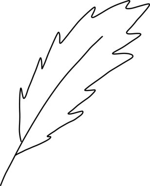 Dekorasyon desenleri, ambalaj kağıdı, duvar kağıdı, kartlar, davetiyeler, kutular, buketler için soyut karalama tek çiçek unsuru. Beyaz arka planda izole edilmiş. Vektör stok illüstrasyonu.