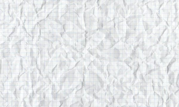 Papel Enrugado Quadrado Texturizado Com Fundo Sombras Ilustração Das Existências — Vetor de Stock