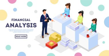 Takım elbiseli adam, şef, kadınların yanında duran patron. Ofis çalışanları, iniş emri veriyor..