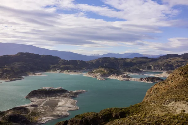Allgemeine Carrera-Seenlandschaft, Patagonien, Chile — Stockfoto