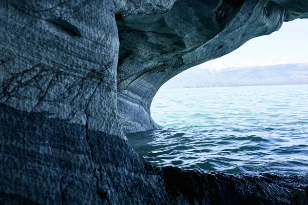 Marmeren grotten van Chili Stockfoto