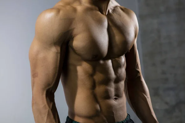 Modelo de Fitness Torso — Fotografia de Stock