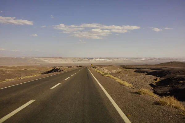 Atacama-Wüstenstraße — Stockfoto