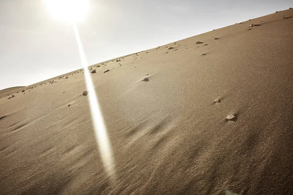 Atacama-Wüsten Sand und Sonnenstrahlen — Stockfoto