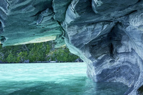 Cuevas de Mármol de Chile — Foto de Stock