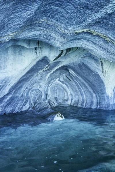 Grottes de marbre du Chili — Photo