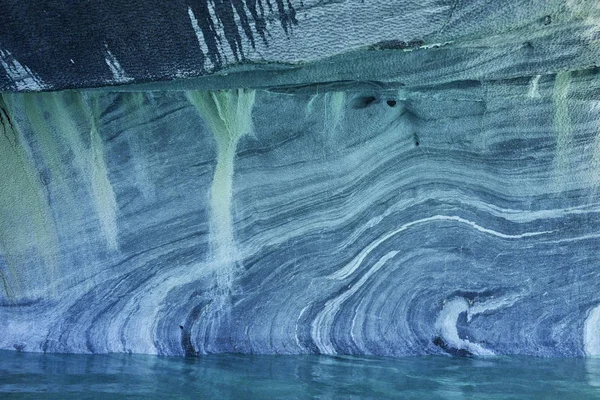Grotte di marmo del Cile — Foto Stock