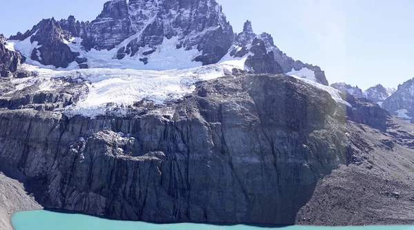 Cerro Castillo Cordillera Paine dağlar Patagonia, Şili'de — Stok fotoğraf