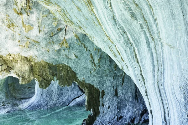 Μαρμάρινες σπηλιές της Χιλής Φωτογραφία Αρχείου
