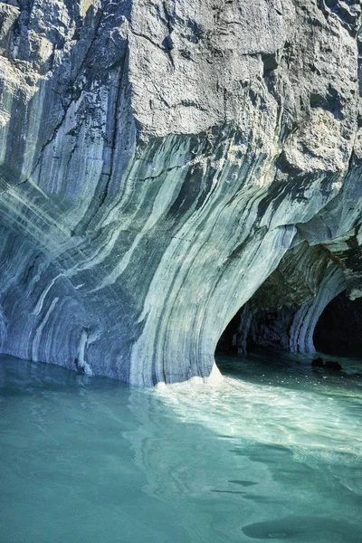 Μαρμάρινες σπηλιές της Χιλής Royalty Free Φωτογραφίες Αρχείου