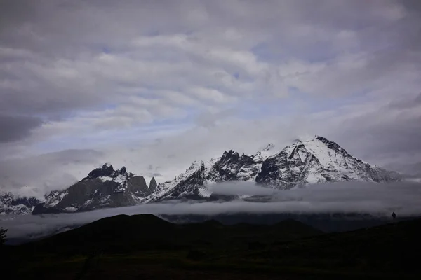 Torres del Paine dağ — Stok fotoğraf