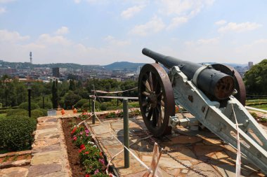 old cannon in iSimangaliso Wetland Park in south africa