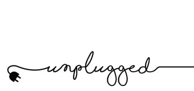 Unplugged clipart