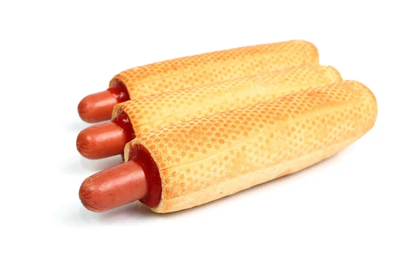 Hot Dog Aus Nächster Nähe — Stockfoto