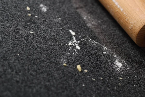 과정에서 밀가루 찌꺼기를 화강암 슬래브 — 스톡 사진