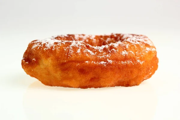 Donut Avec Manteau Sucre Poudre — Photo