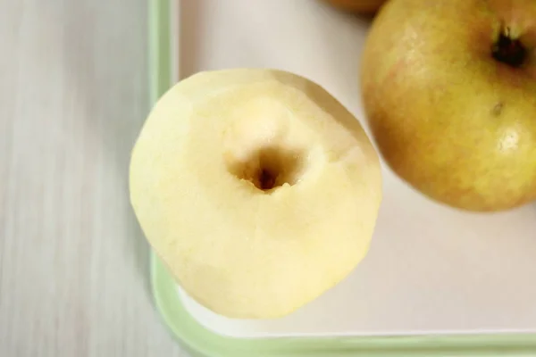 Pomme Pelée Faire Filo Pastry Topped Apple Pie Series — Photo