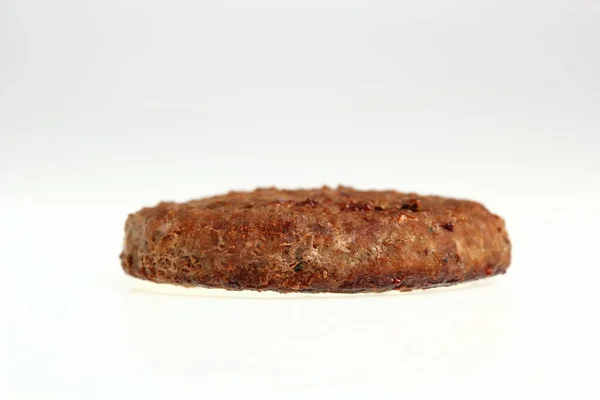 Kızarmış Hamburger Sığır Patty — Stok fotoğraf
