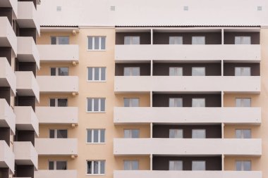 Anapa, Rusya - 16 Kasım 2016: Üst katlarına bütçe yeni binalar