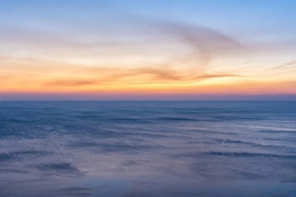 Horizon de mer après le coucher du soleil — Photo