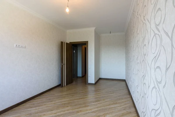 Exit Balcony Future Bedroom Interior Empty Room — Stock Photo, Image