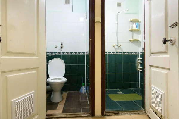 Interiors Next Old Toilet Bathroom — Stock Photo, Image