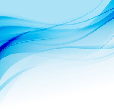 Soyut hareket dalga illüstrasyon