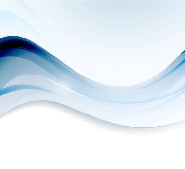 Soyut hareket dalga illüstrasyon