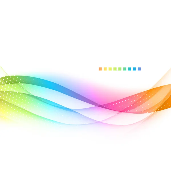 Abstracte kleurrijke achtergrond. spectrum Golf. — Stockvector