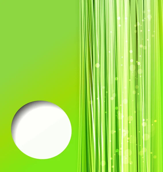 绿色的抽象炫彩矢量背景 — 图库矢量图片