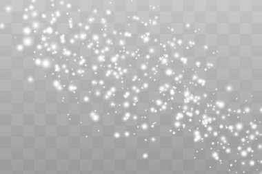 Şeffaf arkaplanda parlayan ışık efektleri izole edildi. Güneş ışınları ve spot ışıklarıyla parlıyor. Parlak ışık efekti. Parıltılı yıldız patlaması.