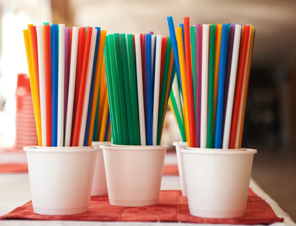 colored straws for juice
