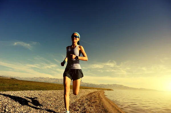 Young fitness woman  running — Stock Photo, Image