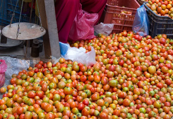 Tomat segar menjual — Stok Foto