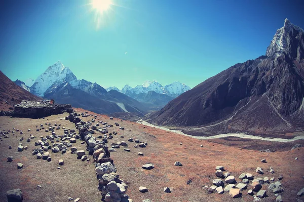 Národní park Sagarmatha — Stock fotografie