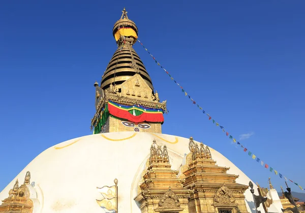 Swayambhunath jest starożytny kompleksie religijnym — Zdjęcie stockowe