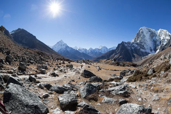 Vackert bergslandskap — Stockfoto