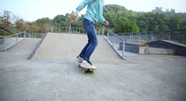 kaykaycı skatepark pratik