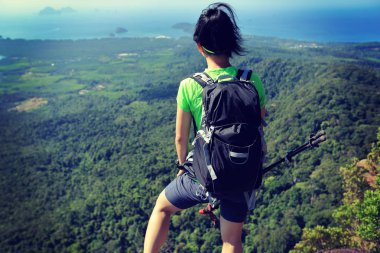 Genç kadın zevk görünümü 