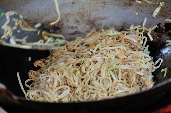 Κινεζική chow mein χυλοπίτες — Φωτογραφία Αρχείου