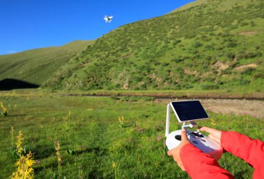 uçak uçan ile fotoğrafçı