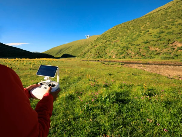 uçak uçan ile fotoğrafçı